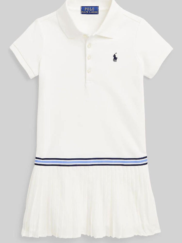Polo Ralph Lauren Girls Polo Tennis Dress - Image 4 of 5