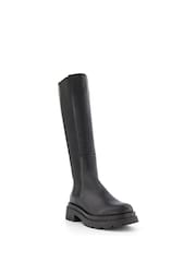 Dune London Black Tempas Chelsea High Leg Boots - Image 3 of 5