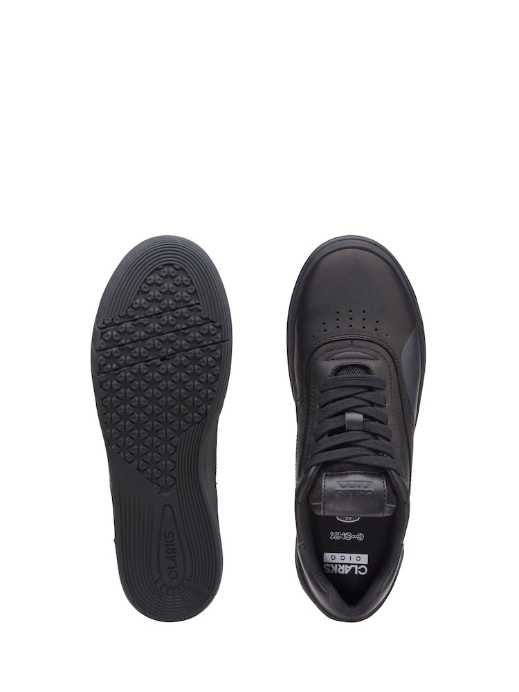 Clarks Black Multi Fit Leather Cica Shoes - Image 7 of 7