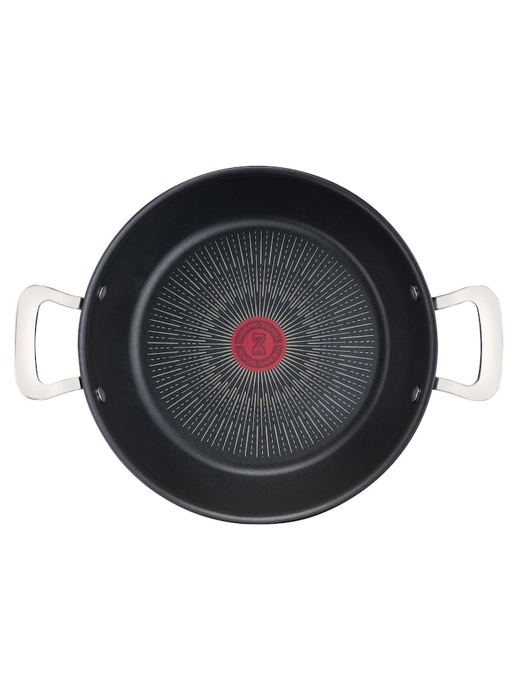 Tefal Grey Unlimited Aluminium Non-Stick 26cm All In One Pan - Image 2 of 4