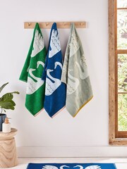 Scion Blue Swim Swam Swan Towel - Image 3 of 3