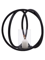 Fifty Five South Matt Black Candle Holder - Image 2 of 4