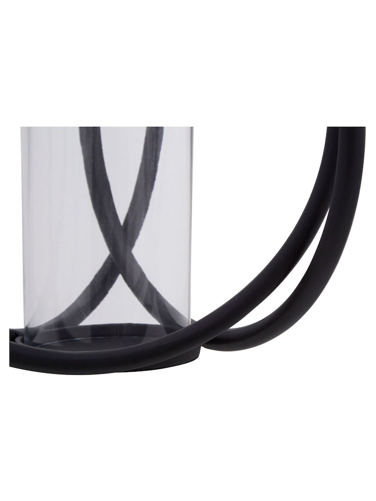 Fifty Five South Matt Black Candle Holder - Image 4 of 4