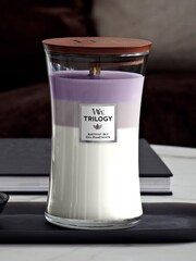 Woodwick Purple Trilogy Large Jar Amethyst Sky Candle - Image 1 of 1
