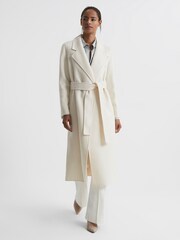 С ремнем куртка с добавлением шерсти Reiss Ariel - Изображение 1 из 6