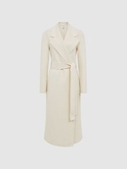 С ремнем куртка с добавлением шерсти Reiss Ariel - Изображение 2 из 6