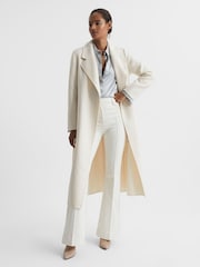 С ремнем куртка с добавлением шерсти Reiss Ariel - Изображение 6 из 6