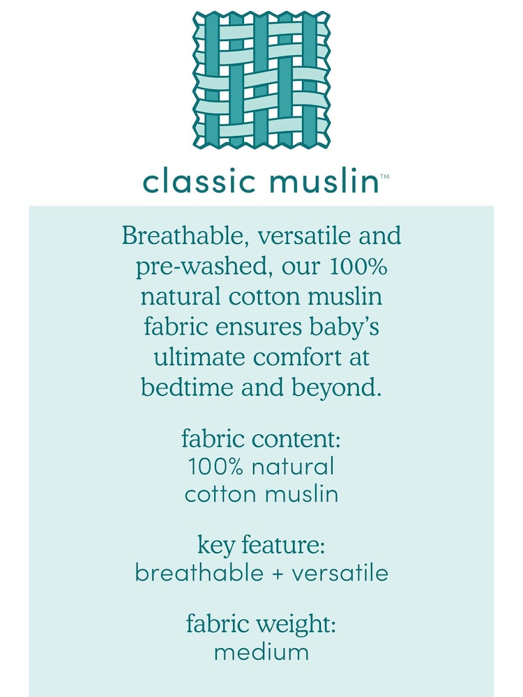 aden + anais Keep Rising 100% Cotton Muslin Squares 3 Pack - Image 3 of 5