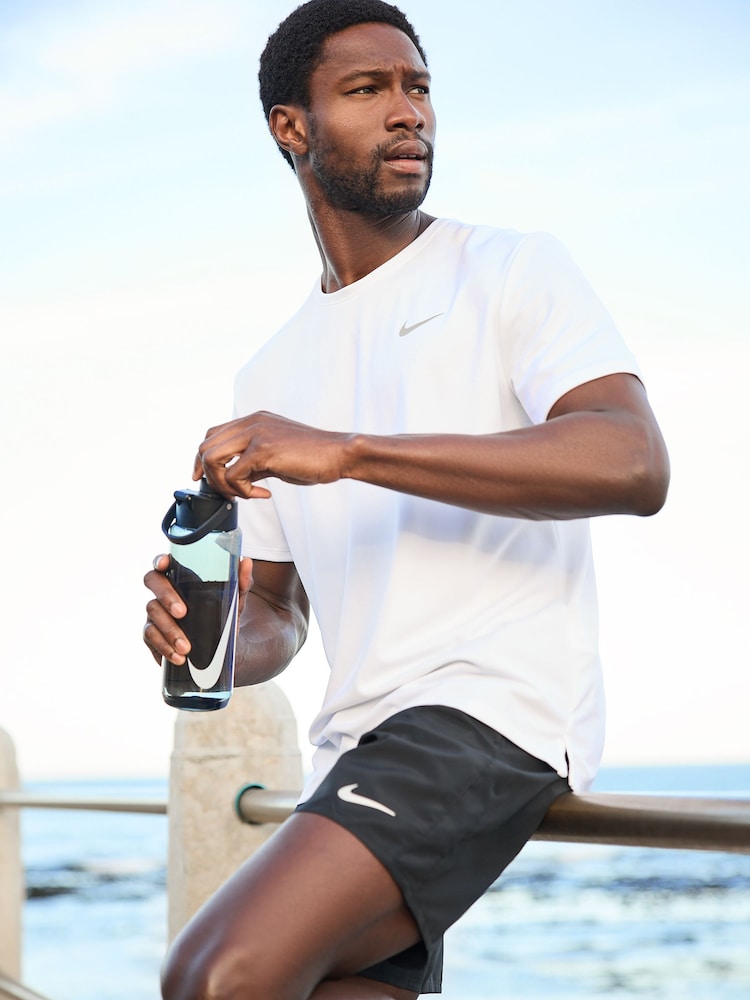 Nike Black Renew Recharge 680ml Chug Bottle - Image 2 of 5