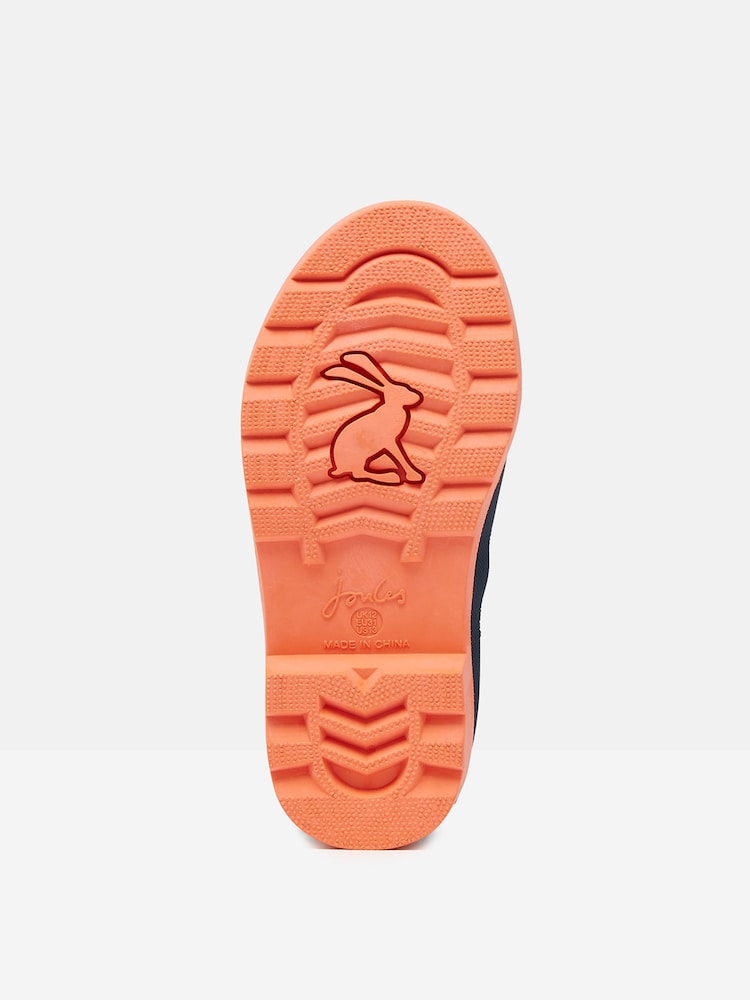 Joules Boys' Navy Dinosaur Printed Wellies - Image 5 of 5