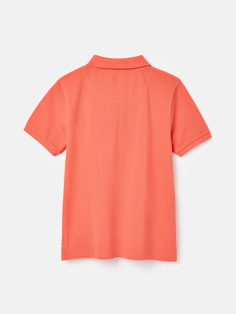 Joules Boys' Woody Orange Polo Shirt - Image 1 of 6