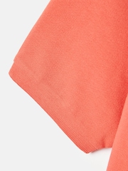 Joules Boys' Woody Orange Polo Shirt - Image 3 of 6