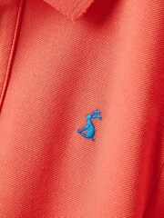 Joules Boys' Woody Orange Polo Shirt - Image 6 of 6