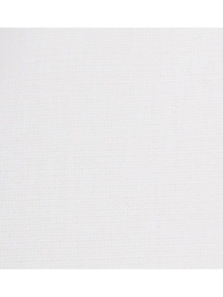 Savile Row Company Slim Fit 100% Cotton Pin Collar Double Cuff White Shirt - Image 5 of 5