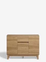 Light Erin Oak Effect Space Saving Large Sideboard - Image 7 of 8
