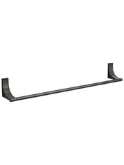 Lloyd Pascal Black Sparkle Matt Black Towel Rail - Image 4 of 4