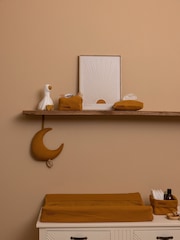 Little Dutch Yellow Moon-Shaped Pure Ochre Spice Music Box - Image 1 of 2
