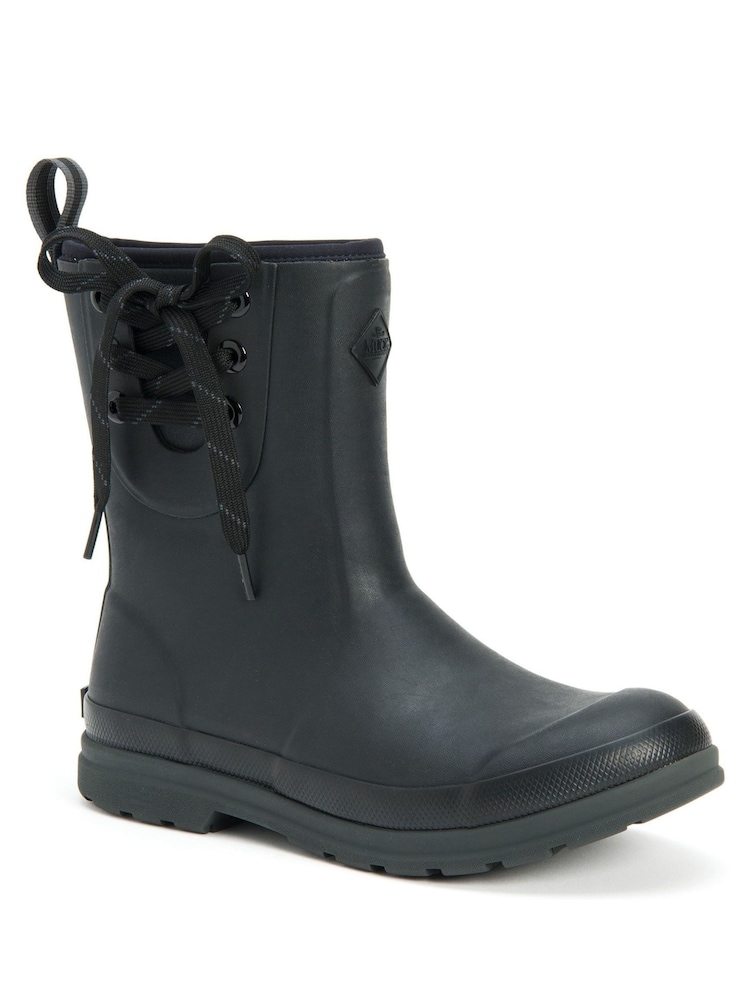 Muck Boots Black Pull-On Short Wellies - Image 2 of 5