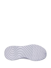 Skechers Grey Wide Fit Womens Bobs Squad Chaos Face Off Trainers - Image 5 of 5