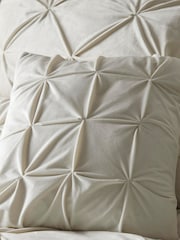 Soiree Natural Mira Velvet Square Cushion - Image 1 of 2