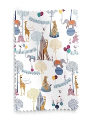Sara Miller White Circus Made To Measure 100% Cotton Curtains - Image 6 of 6