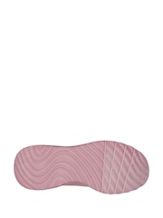 Skechers Pink Wide Fit Womens Bobs Squad Chaos Face Off Trainers - Image 4 of 4