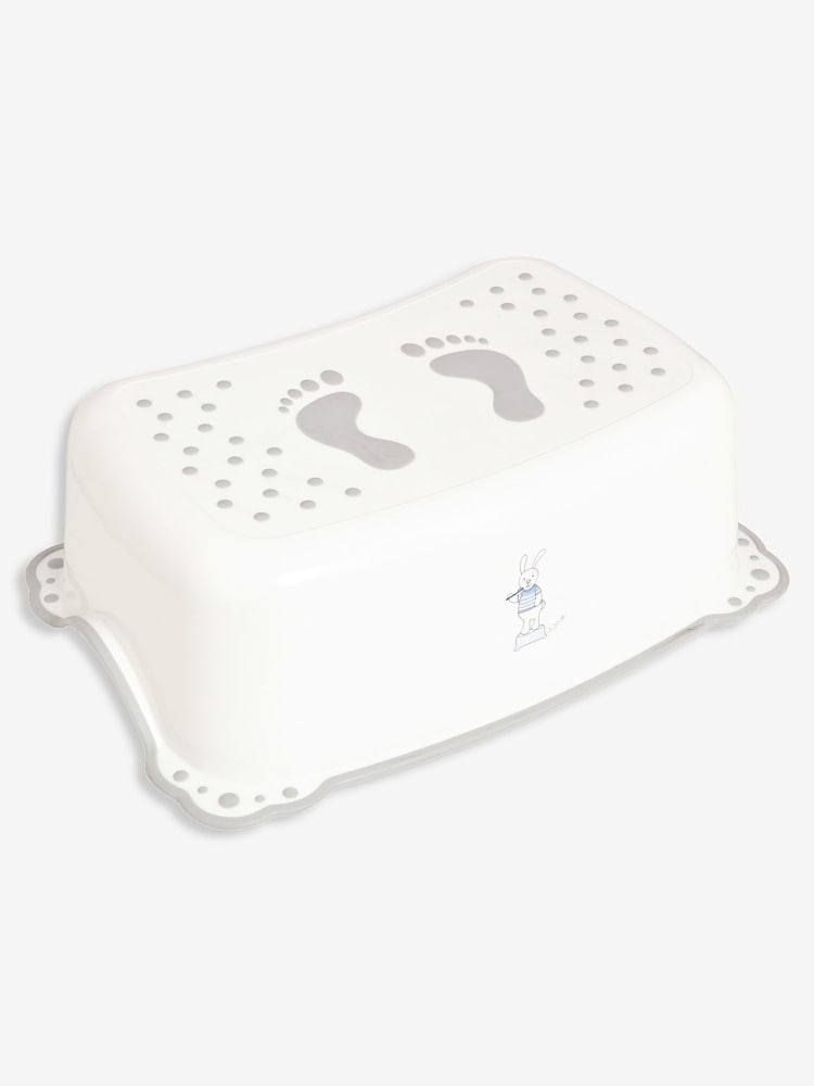 JoJo Maman Bébé White Deluxe Step Stool - Image 1 of 1