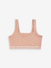 Black/Cream/Praline Nude Cotton Ultimate Comfort Crop Tops 3 Pack - Image 10 of 10