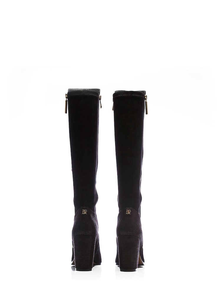 Moda In Pelle Tigerlily Long Boots With Block Heel And Side Zip - Image 2 of 4
