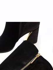 Moda In Pelle Tigerlily Long Boots With Block Heel And Side Zip - Image 4 of 4