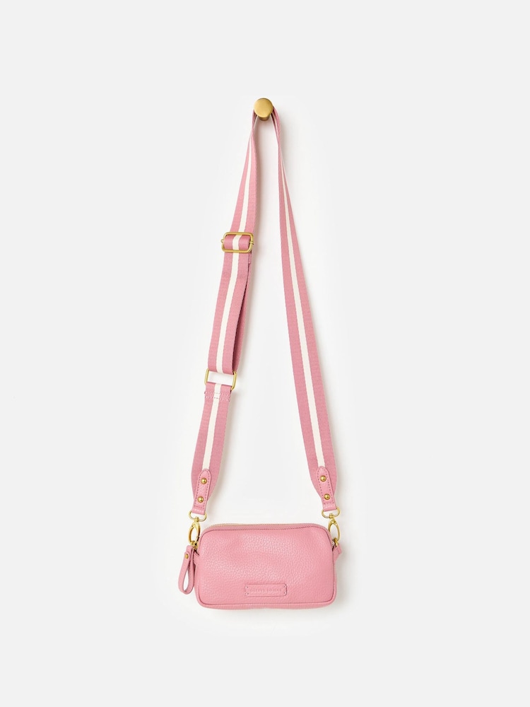 Oliver Bonas Pink Cross-Body Bag - Image 2 of 6 Oliver Bonas Pink Cross-Body Bag - Image 2 of 6