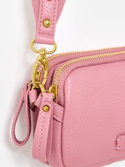 Oliver Bonas Pink Cross-Body Bag - Image 4 of 6