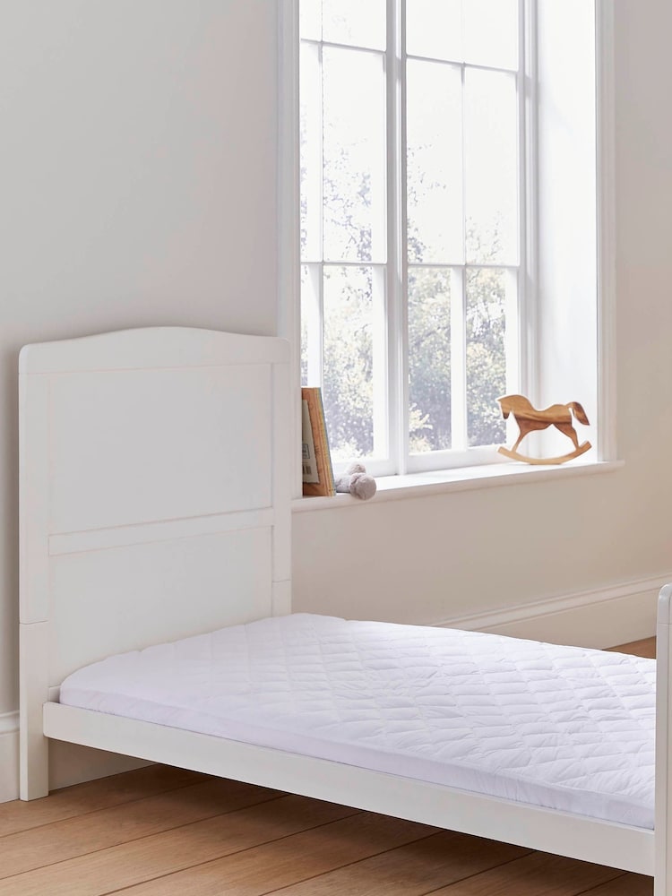 Martex Baby Anti Allergy Waterproof  Quilted Mattress Protector - Cot Bed - Image 1 of 3