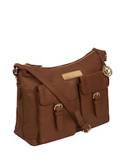 Pure Luxuries London Jenna Leather Shoulder Bag - Image 3 of 6