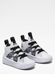Converse White Ultra Infant Trainers - Image 3 of 6