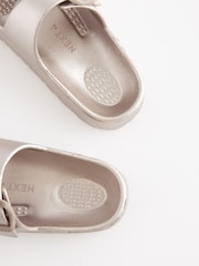 Rose Gold Double Buckle Sandals - Image 4 of 6