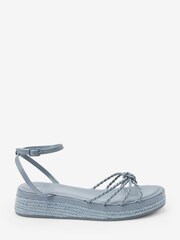 Blue Forever Comfort® Knot Detail Wedges - Image 2 of 5