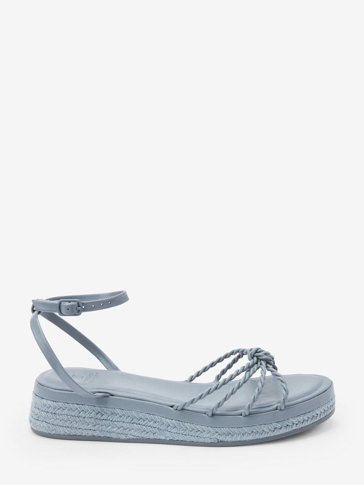 Blue Forever Comfort® Knot Detail Wedges - Image 2 of 5