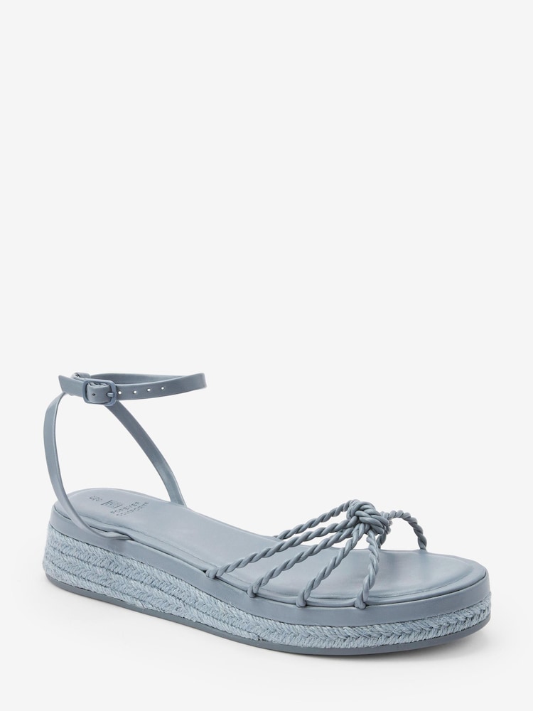 Blue Forever Comfort® Knot Detail Wedges - Image 3 of 5