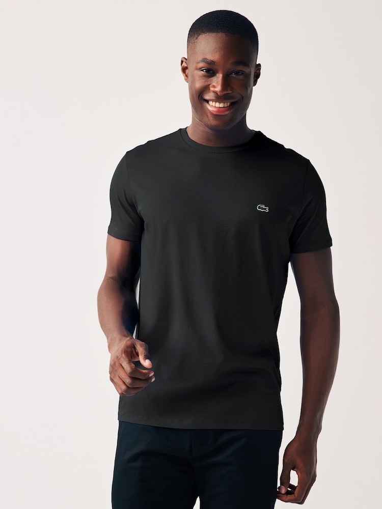 Lacoste Luxury Pima 100% Cotton T-Shirt - Image 1 of 6