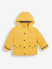 JoJo Maman Bébé Mustard Yellow Waterproof Fisherman's Jacket - Image 1 of 5