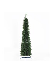 Homcom Green 6ft Slim Artificial Christmas Tree - Image 3 of 5