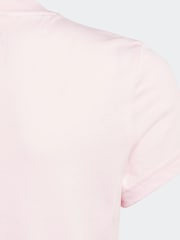 adidas Pink Sportswear Essentials Big Logo 100% Cotton T-Shirt - Image 9 of 10