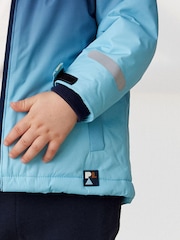Blue Dip Dye Waterproof Fleece Lined Coat (3mths-7yrs) - Image 4 of 7