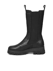Celtic & Co. Chunky Tall Chelsea Black Boots - Image 3 of 7