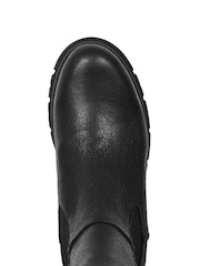 Celtic & Co. Chunky Tall Chelsea Black Boots - Image 7 of 7