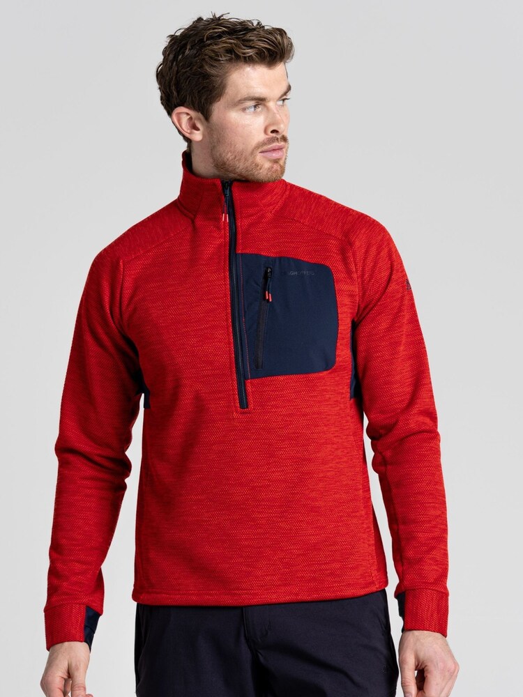 Craghoppers Red Tarbert Half Zip Jumper - Image 1 of 7