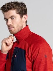 Craghoppers Red Tarbert Half Zip Jumper - Image 5 of 7