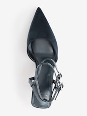 Mornarsko modra - Koničasti čevlji s peto Forever Comfort® Mary Jane - Slika 5 iz 5