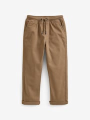 Hellbraun - Schlupfhose mit geripptem Bund (3–16 Jahre) - Bild 1 von 3